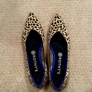 Rothy’s leopard print size 10, great condition